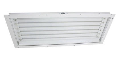 Lay-In Panel Light Fixture operates in hazardous locations.