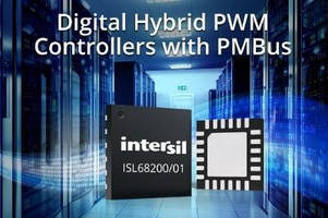 Digital Hybrid DC/DC Controllers support PMBus(TM).