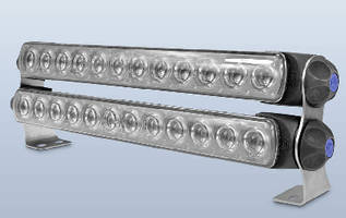 LED Light Bar features aerodynamic, low-profile design.