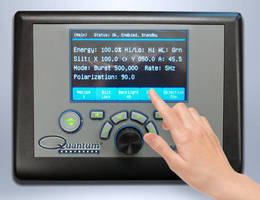 Touchscreen Controller enhances usability of laser systems.