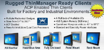 VarTech Systems Inc Launches ThinManager Ready Thin Client Product Line