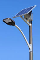 Outdoor LED Light features 100% solar-powered design.