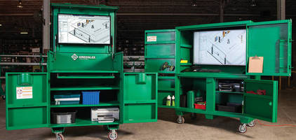 Compact Cabinet Workstations improve jobsite productivity.