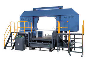 Metal Cutting Band Saws have dual-column, large-capacity design.