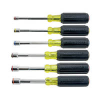 Heavy-Duty Nut Drivers feature hollow handle design.