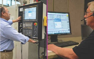 Machining Centers feature diagnostic communication system.