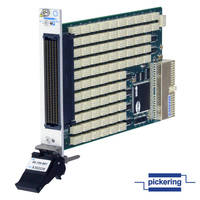 High-Density 2 A PXI Relay Module has 83 SPDT relays.