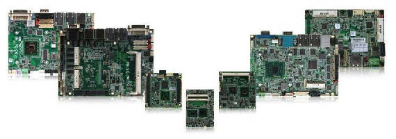 Embedded Boards feature extended temperature range.
