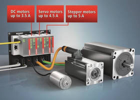 EtherCAT Plug-in I/O Modules integrate compact drive technology.