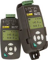 Two-Channel Datalogger records DC voltage/current, pulses, events.