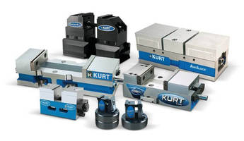 Kurt Workholding to Introduce New 5-Axis Vises and Expanded Line of Small Machine Table Workholding at IMTS 2016 Booth #W-2423