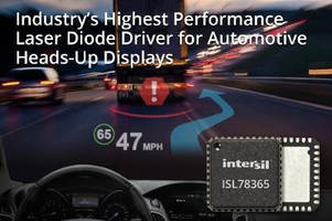 Quad-Channel Laser Diode Driver is designed for Automotive HUDs.