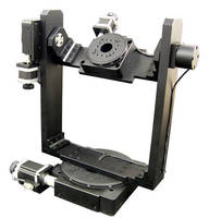 Motorized 3-Axis Gimbal Mount enables precise movement.