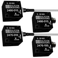 Triaxial DC Accelerometers offer low noise, long-term stability.