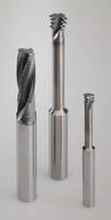 Solid-Carbide Thread Mills deliver strength, process reliability.