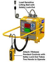 Vacuum Lifter Generator safely handles non- to semi-porous loads.