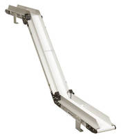 Z-Frame Conveyor fits under machinery and other tight areas.
