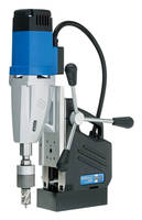 Heavy-Duty 2-Speed Magnetic Drill has 29 lb, portable design.