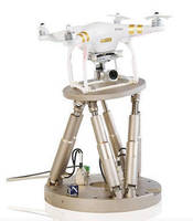 Hexapod serves motion simulation, compensation applications.