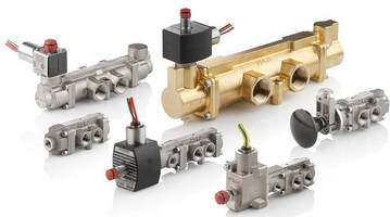 Spool Valves come in pipe sizes for optimized flow rates.