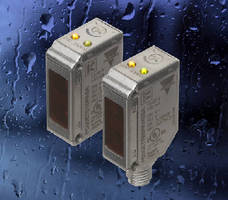 Stainless Steel Photoelectric Sensors feature IP69K rating.