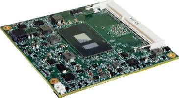 COM Express Modules feature Intel processors.