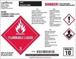 Anti-Static Drum Labels protect workers and increase safety.