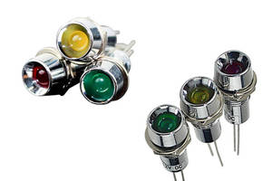 VCC L65 Series LED Indicators enhance illumination in high vibration applications.