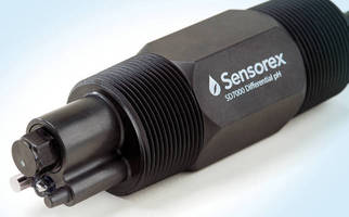 Differential pH/ORP Sensors suit online process monitoring.