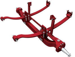 Durable Truck Suspension/Steer Axle conserves weight and fuel.