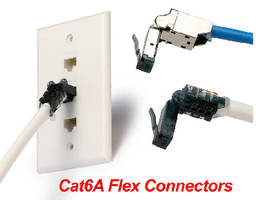 CatA Flex Connectors feature tool-less design.