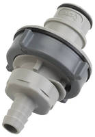 Polypropylene Couplings come in panel mount versions.