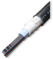 Indoor/Outdoor Ribbon Cable features high fiber density.