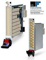 PXIe Switching Modules provide signal isolation.