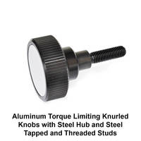 J W Winco, Inc Introduces GN 3663 Knurled Knobs with steel torque limiting mechanism.