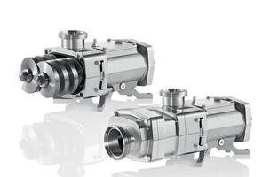 FDS Twin Screw Pump from Fristam with front-loading seal.