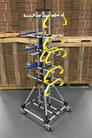 New Creform Kiting Cart feature four 3  dia. swivel casters for easy positioning and maneuverability.