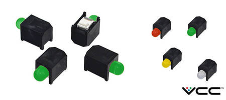 6300T series 3mm Right Angle SMD Circuit Board Indicator feature diffused round domes lens.