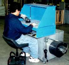 Portable Downdraft Table suits welding/grinding applications.