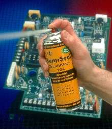 Aerosol Cleaner works on PCBs and printed wire assemblies.