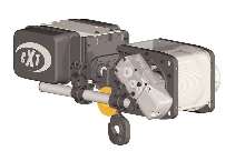 Wire-Rope Hoists offer capacities up to 80 tons.