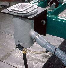 Etching System features under-the-table mount marking gun.