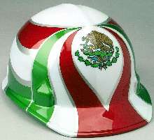 Safety Cap features Mexican flag.