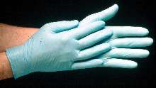 Nitrile Gloves are 5 mil thick for longer wear.