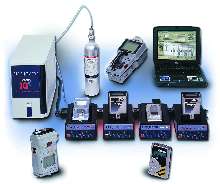 Docking System calibrates and maintains up to 10 gas detectors.
