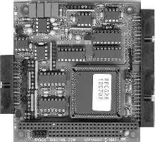 PC-104 Card analog inputs and outputs plus digital I/O.