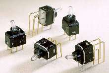 Illuminated Toggle Switches come in miniature in size.