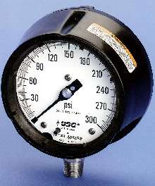 Dry Solid-Front Gauge offers dampened movement option.