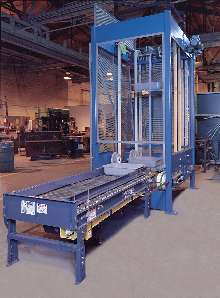 Package Handling System continuously conveys totes.