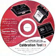 Software calibrates programmable controllers.